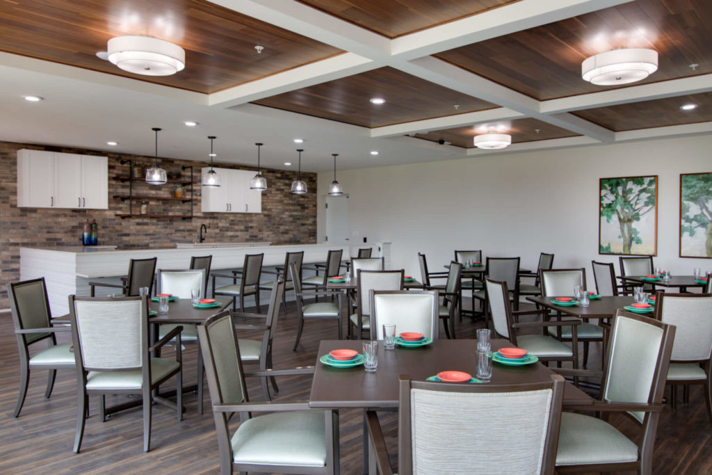 Senior Living Dining Hall